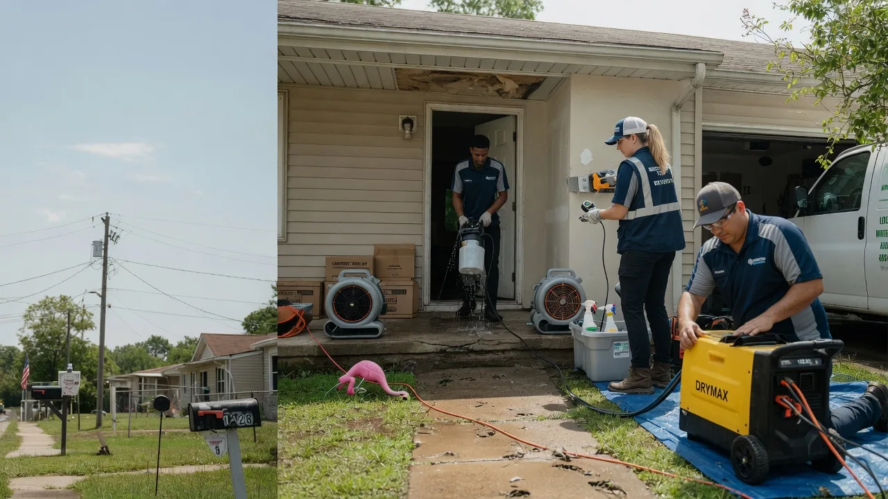 Storm Damage Water Removal in De Soto, GA near me